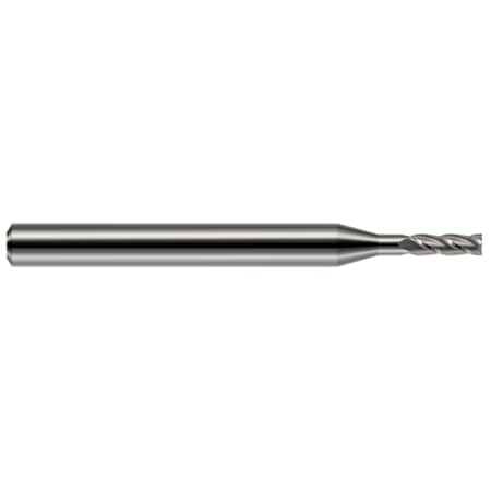 Harvey Tool Miniature End Mill - 2 Flute - Square, 0.1180", Shank Dia.: 1/8" 944605
